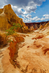 Canyon dans le nord-ouest de Madagascar