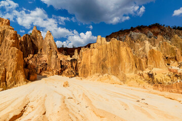 Canyon dans le nord-ouest de Madagascar