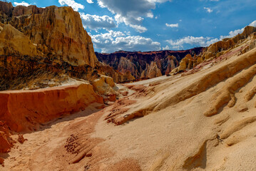 Canyon dans le nord-ouest de Madagascar