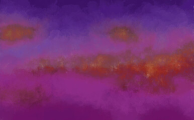 purple and pink watercolor stains