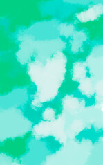 Fototapeta na wymiar green blue white Watercolor texture and creative liquid paint gradients
