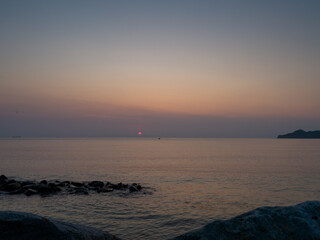 Sunrise of Runswick Bay North Yorkshore