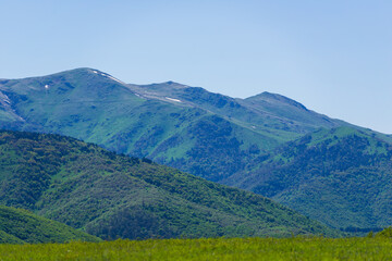 Obraz premium Scenic landscape with mountains and forest, Armenia