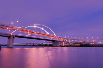 Obraz premium bridge over river