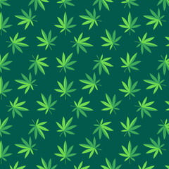 Mariuhana leaf symbol. mariuhana pattern background. cannabis.
