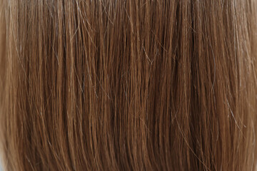 Beautiful shiny hair texture straight