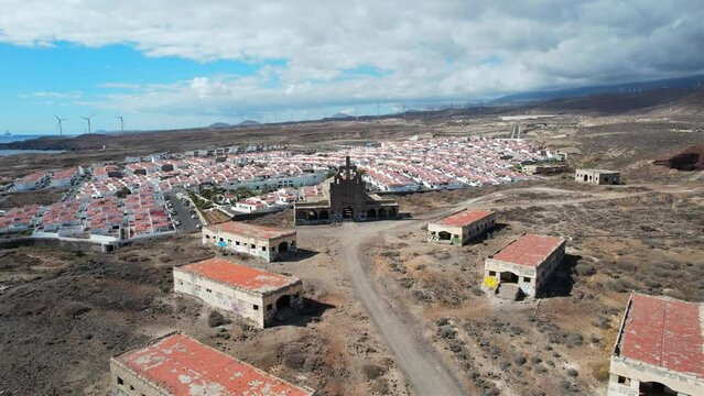 Sanatorio de Abona, Tenerife Spain. Abandoned leper village