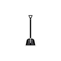 snow shovel symbol. Snow shovel vector icon. shovel icon. shovel vector design. sign design
