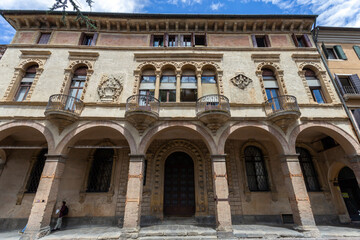 Fototapeta premium Palazzo Sala Francesconi in Padua a 14th century Venetian Gothic palace