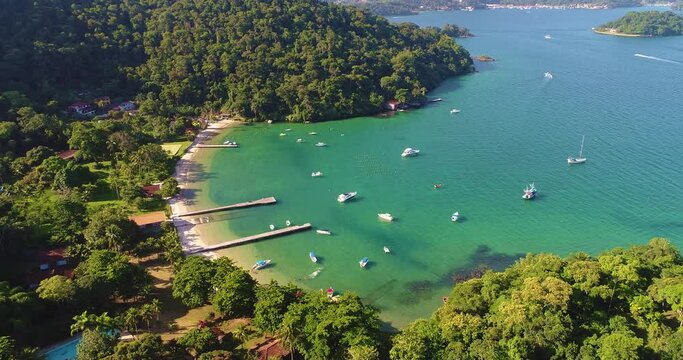 Beach by the sea Angra dos Reis Rio de Janeiro Brazil