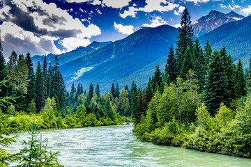 Beaver Valley Glacier National Park British Columbia Canada