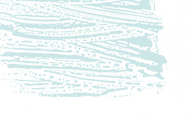 Grunge texture. Distress blue rough trace. Charmin