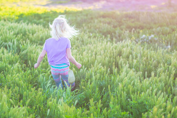 Running Through Fields