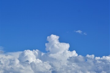 Fototapeta na wymiar 真夏の雲