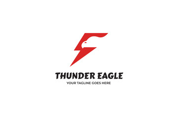 Thunder Eagle Logo Template
