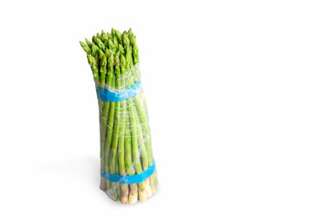 Asparagus, White Background, Cut Out, Green Color, Vegetable