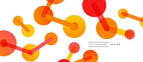 Network concept abstract background. Dots connection. Big data idea. Business template for wallpaper, banner, background or landing