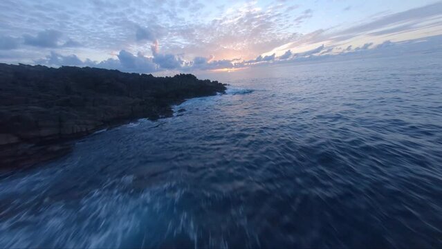 Japanese Sea by FPV Drone