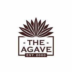 Vintage Tequila Bar Agave Plants Logo Design