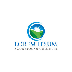 farm logo , agriculture logo vector