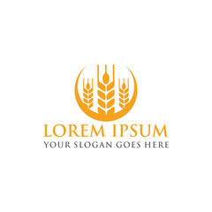 farm logo , agriculture logo vector