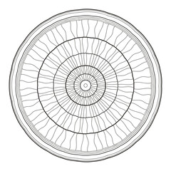 illustration of a wheel