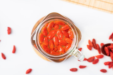 Traditional health food red wolfberry
