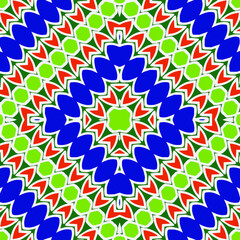 Seamless vector background with repeat pattern. multicolored  mosaic. Perfect for fashion, textile design, cute themed fabric, on wall paper, wrapping paper, fabrics and home decor.