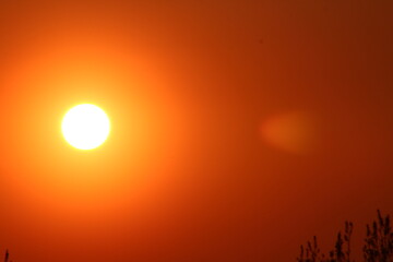 coucher de soleil avril 2020
