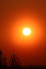 coucher de soleil avril 2020