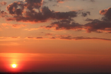 coucher de soleil avril 2020