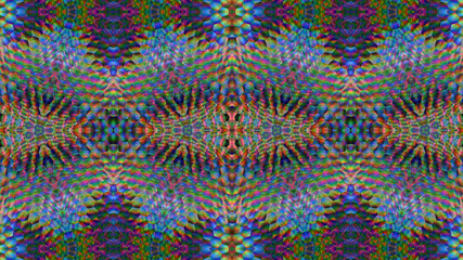 Abstract textural multicolored background kaleidoscope.