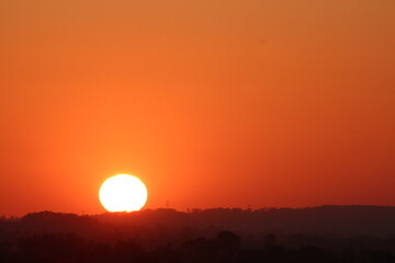 coucher de soleil avril 2020
