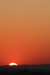 coucher de soleil avril 2020