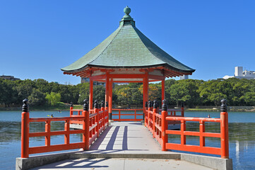 大濠公園「浮見堂」
