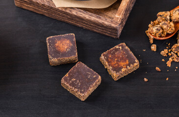 Blood tonic and healthy brown sugar block