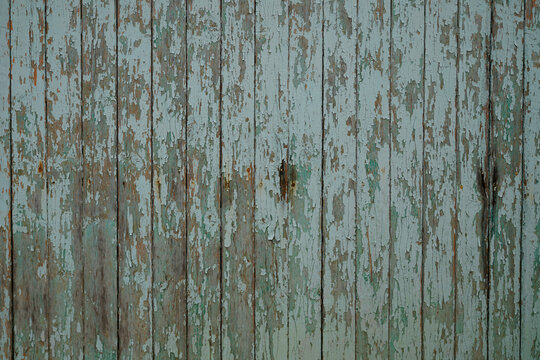 green used vintage wooden background with old painted boards retro