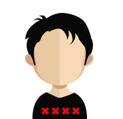 Abstract Male avatar many uses for advertising, book page, paintings, printing, mobile wallpaper, mobile backgrounds, book, covers, screen savers, web page, landscapes, birthday card, greeting cards