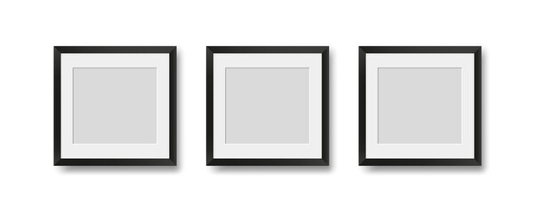 Picture frames. Photoframes mockup template.