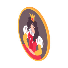 Portrait Of Queen Composition