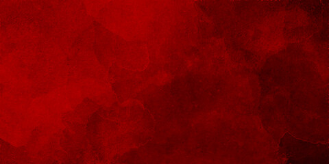 Red grunge textured wall background