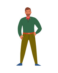 Mature Man Generation Composition