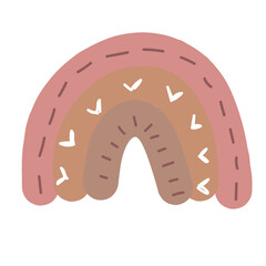 Scandinavian Cute Rainbow