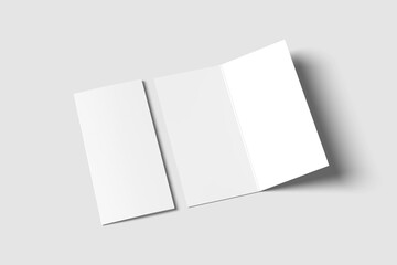 Dl Bi-fold Brochure Mockup