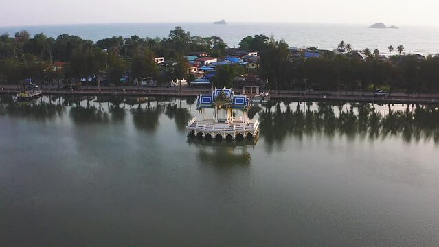 Thai Pavillion Khao Tao Reservoir in Hua Hin, Prachuap Khiri Khan, Thailand