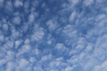 blue sky with clouds