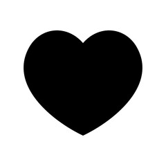 Heart Icon Vector Symbol Design Illustration