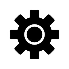 Settings Icon Vector Symbol Design Illustration
