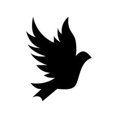 Fototapeta premium Pigeon Icon Vector Symbol Design Illustration
