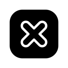 Obraz premium Delete Icon Vector Symbol Design Illustration